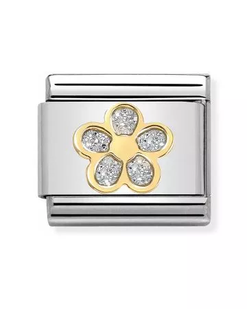 Nomination Classic Glitter Kukka 030220/06