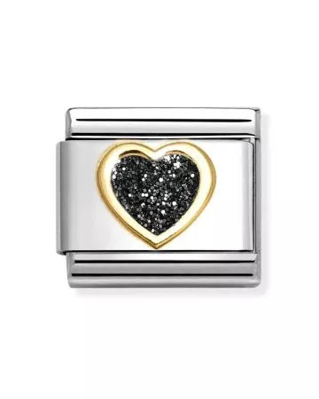 Nomination Classic Musta Sydän 030220/10