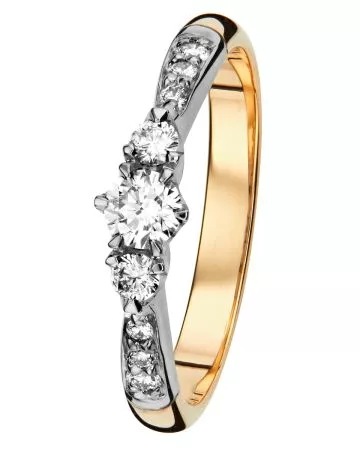 Kohinoor Helene -timanttisormus 033-235-31