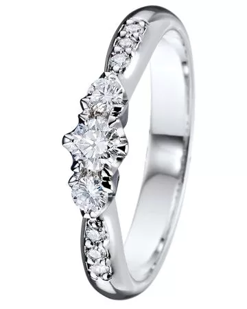 Kohinoor Helene -timanttisormus 033-235V-31