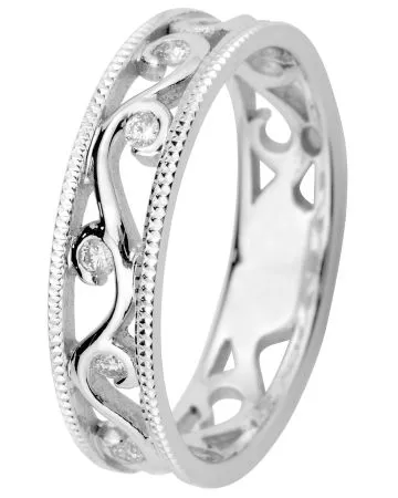 Kohinoor Laurel -timanttisormus 033-252V-10