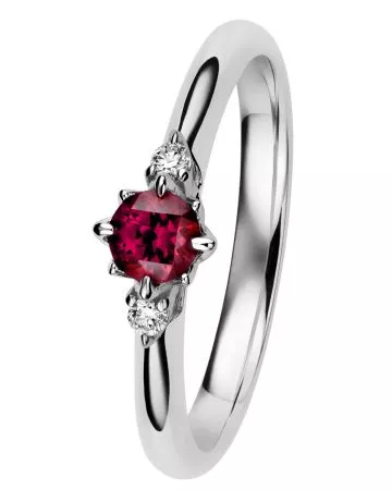 Kohinoor Rosa -timanttisormus 033-260V-04-1