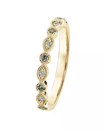 Kohinoor Clara timanttisormus / safiiri 033-269-04