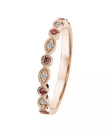 Kohinoor Clara timanttisormus / safiiri 033-269P-04