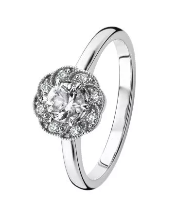 Kohinoor Clara -timanttisormus 033-269V-07