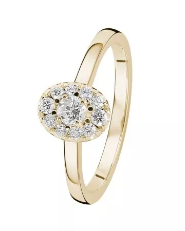 Kohinoor Olivia -timanttisormus 033-410K-22