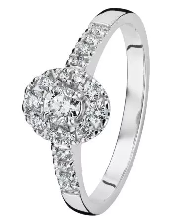 Kohinoor Olivia -timanttisormus 033-410V-44-1