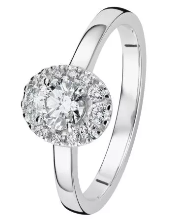 Kohinoor Olivia -timanttisormus 033-410V-54-1