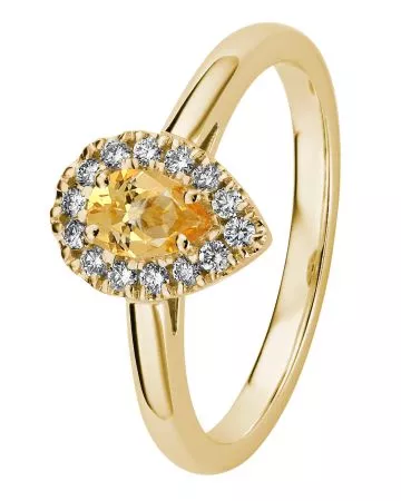 Kohinoor Garda -timanttisormus 033-420K-14Z-1