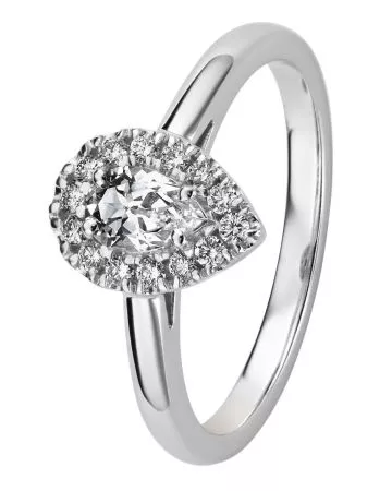 Kohinoor Garda -timanttisormus 033-420V-14-1