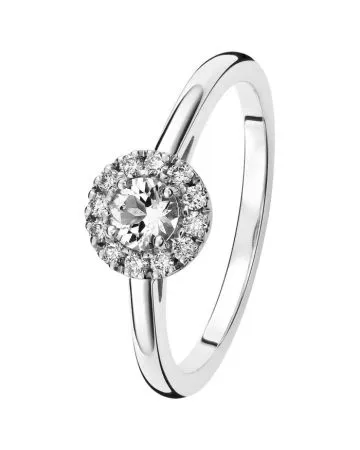 Kohinoor Garda -timanttisormus 033-421V-12-1