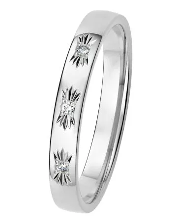 Kohinoor Kosketus -timanttisormus 033-470V-04