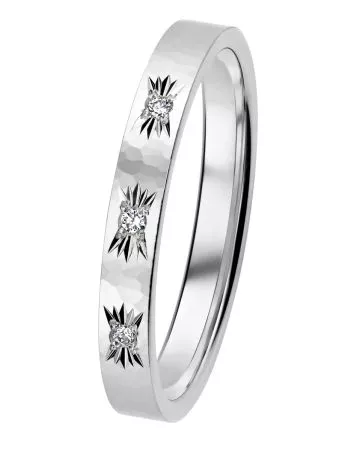 Kohinoor Kosketus -timanttisormus 033-472V-04