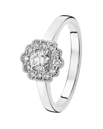 Kohinoor Aino -timanttisormus 033-508V-18-1