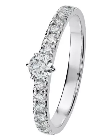 Kohinoor Leonora -timanttisormus 034-248V-48-1