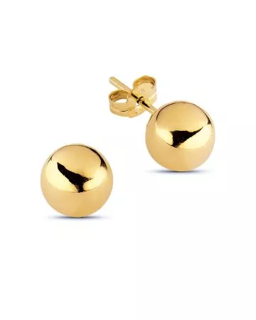 Kultaiset pallokorvakorut, 6mm 100241