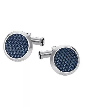 Montblanc Meisterstück Cufflinks in Steel Lacquer kalvosinnapit MB112904