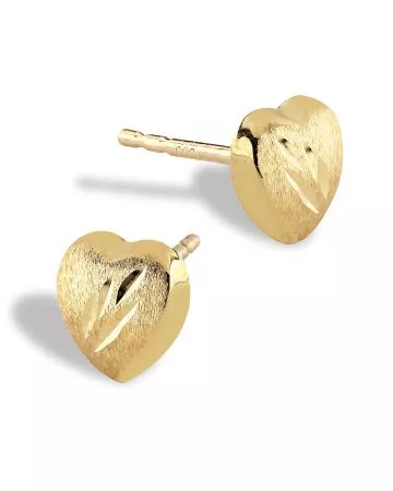 Kultaiset sydänkorvakorut 113031