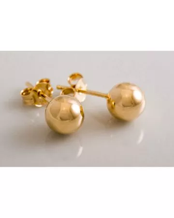 Kultaiset korvakorut 6 mm 20032