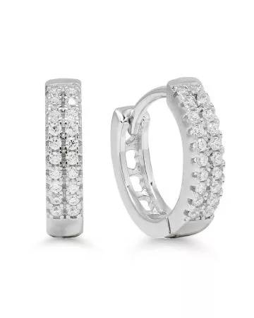 Hopeiset korvakorut E-4161Z