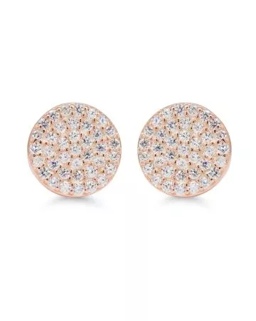 Punakullatut tappikorvakorut E-0100ZRG