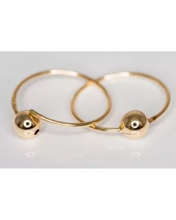 Kultaiset rengaskorvakorut 30037