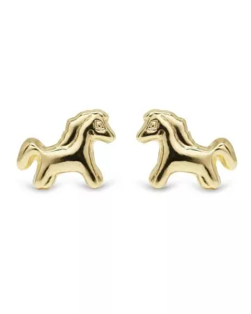 Kultaiset korvakorut, hevonen 126881