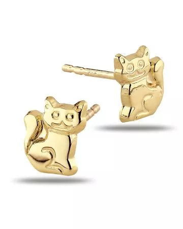 Kultaiset kissakorvakorut 126901
