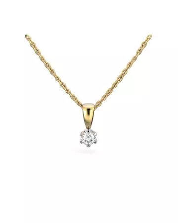 Festive Classic timanttiriipus, kelta- ja valkokulta 129-010R-KV