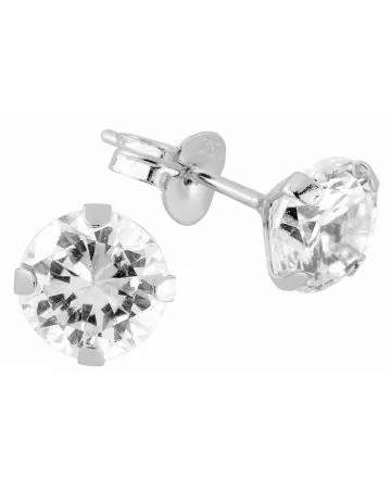 Valkokultaiset tappikorvakorut 49953-00R