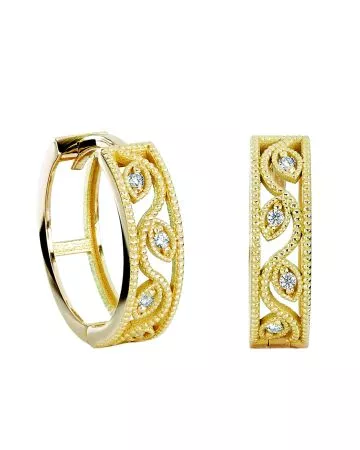 Kohinoor Swan -timanttikorvakorut 143-432-04-1