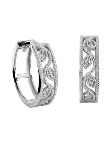 Kohinoor Swan -timanttikorvakorut 143-432V-04-1