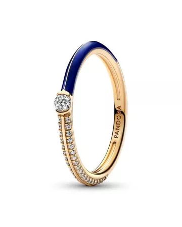 Pandora ME Pave & Blue sormus 162528C01-3