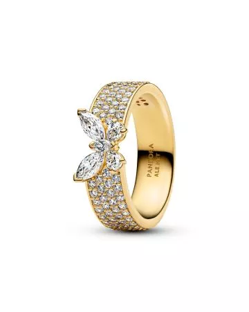 Pandora Butterfly 14k gold-plated ring 164270C01