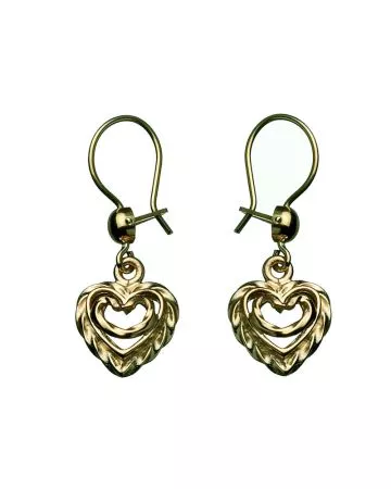 Kalevala Talon Sydän korvakorut 14K 1665000K