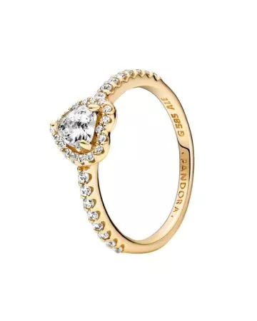 Pandora Elevated Heart sormus 168421C01-1