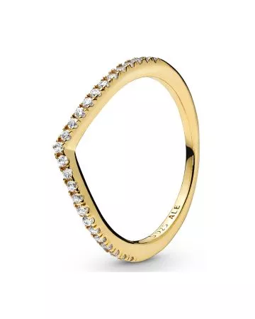 Pandora Sparkling Wishbone sormus 168758C01-7