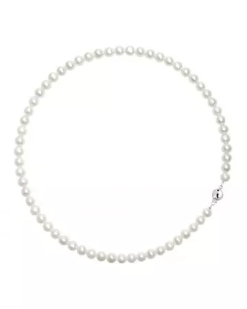 Helmikaulanauha 48cm hopealukolla
