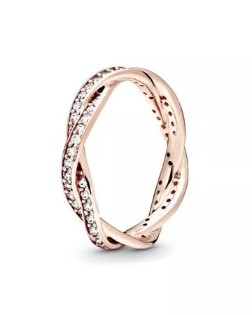 Pandora Rose Twisted Lines sormus 180892CZ