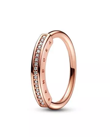 Pandora Rose Signature ID Pave sormus 182283C01
