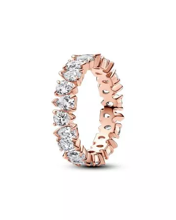 Pandora Rose Alternating Sparkling sormus 183021C01