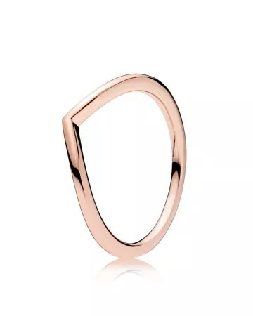 Pandora Rose Wishbone sormus 186314-23