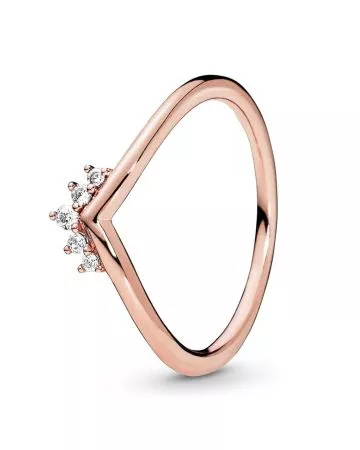 Pandora Rose Wishbone sormus 188282CZ