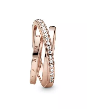 Pandora Rose Triple Band sormus 189057C01