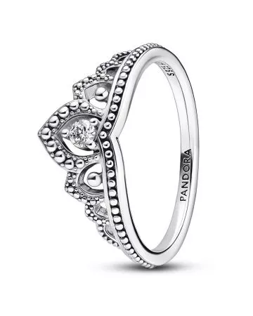 Pandora Stackable Regal Beaded Tiara sormus 192233C01