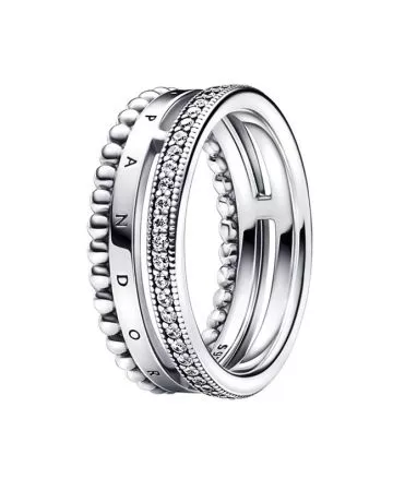 Pandora Signature Logo sormus 192312C01-19