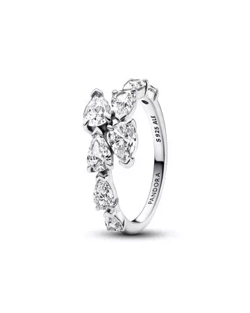 Pandora Sparkling Overlapping sormus 193004C01