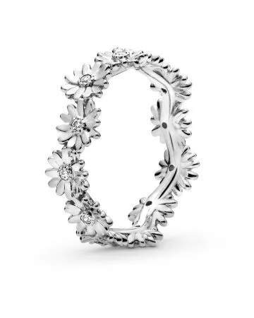 Pandora Stackable Sparkling Daisy Flower sormus 198799C01