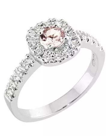 Romanssi Halo -timanttisormus 204/204B-063M