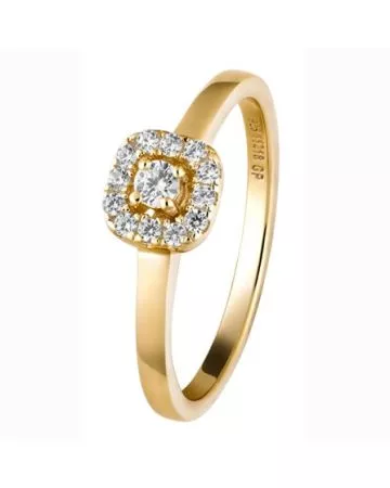 Romanssi Halo -timanttisormus 208-015 KK